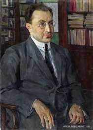 Porträtt av poeten Grigory Shirman