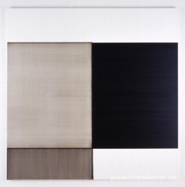 Exponerad målning Ivory Black