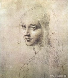 Huvudet av en flicka