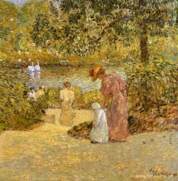 Nedför trappan, Central Park