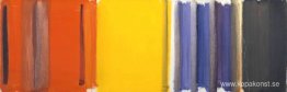 Scarlet, Lemon och Ultramarine: mars 1957