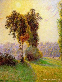 Solnedgång vid Sent Charlez. Eragny Solnedgång vid Sent Charlez. Eragny