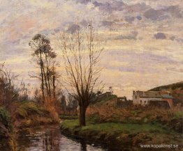 Landskap med liten bäck Landskap med liten bäck