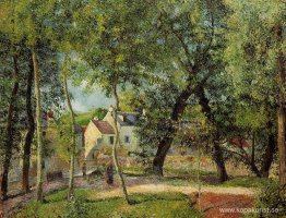 Landskap vid Osny nära vattning Landskap vid Osny nära vattning