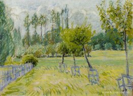 Studie av äppelträd vid Eragny Studie av äppelträd vid Eragny