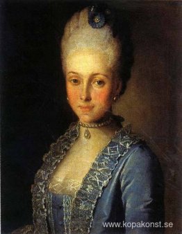Porträtt av Alexandra Perfilyeva, född grevinnan Tolstaya Porträtt av Alexandra Perfilyeva, född grevinnan Tolstaya