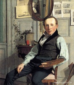 Porträtt av Frederik Hansen Sødring Porträtt av Frederik Hansen Sødring