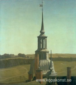 Ett av de små tornen på Frederiksborgs slott Ett av de små tornen på Frederiksborgs slott