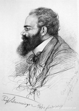 Porträtt av Ernst Schweninger Porträtt av Ernst Schweninger