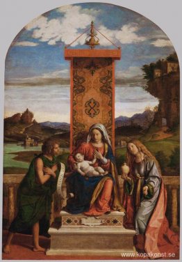 Madonna och barn med Johannes Döparen och Maria Magdalena Madonna och barn med Johannes Döparen och Maria Magdalena