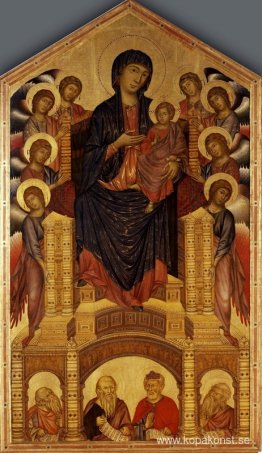 Madonna and Child Enthroned (Maesta) Madonna and Child Enthroned (Maesta)