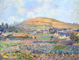 Mount Riboudet i Rouen på våren Mount Riboudet i Rouen på våren