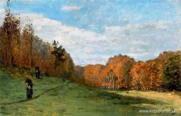 Vedbärare i Fontainebleau-skogen Vedbärare i Fontainebleau-skogen