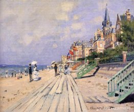 Strandpromenaden i Trouville Strandpromenaden i Trouville