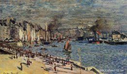 Utsikt över den gamla yttre hamnen i Le Havre Utsikt över den gamla yttre hamnen i Le Havre