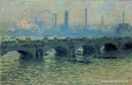 Waterloo Bridge, grått väder Waterloo Bridge, grått väder