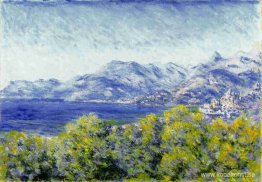 Utsikt över Ventimiglia Utsikt över Ventimiglia