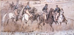 Chasseurs d'Afrique under Krimkriget 1854 Chasseurs d'Afrique under Krimkriget 1854