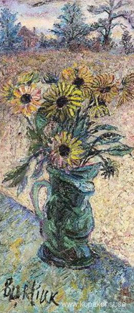 Blommor vid fönstret Blommor vid fönstret