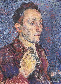 Porträtt av Albert Koslow Porträtt av Albert Koslow