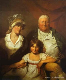 William Chalmers Bethune, hans fru Isabella Morison och deras do William Chalmers Bethune, hans fru Isabella Morison och deras do