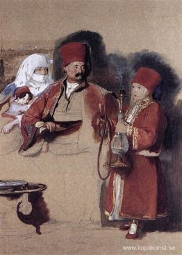 Porträtt av Sotiri Porträtt av Sotiri