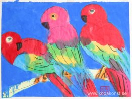 Tre papegojor Tre papegojor