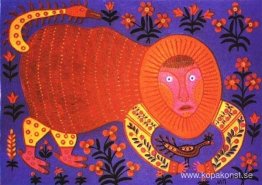 Vild utter fångad fågel Vild utter fångad fågel