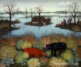 Flodlandskap Flodlandskap