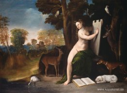 Circe och hennes älskare i ett landskap Circe och hennes älskare i ett landskap