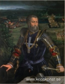 Porträtt av Alfonso I d'Este Porträtt av Alfonso I d'Este