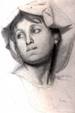 Chef för en ung romersk flicka Chef för en ung romersk flicka