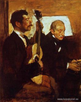 Degas far lyssnar på Lorenzo Pagans Degas far lyssnar på Lorenzo Pagans