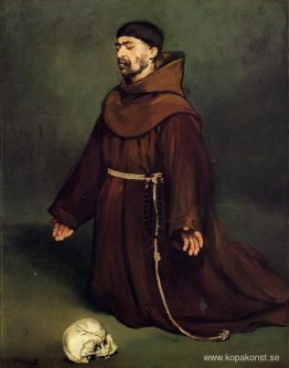 Munken vid bön Munken vid bön