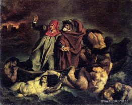 Dantes bark (kopia efter Delacroix) Dantes bark (kopia efter Delacroix)