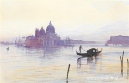 Santa Maria Della Salute från andra sidan Bacino, Venedig Santa Maria Della Salute från andra sidan Bacino, Venedig