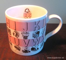 Wedgwood alfabet kopp Wedgwood alfabet kopp