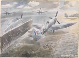Spitfires i Sawbridgeworth, Herts 1942 Spitfires i Sawbridgeworth, Herts 1942