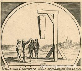 Hängningen av Gilles van Ledenberg Hängningen av Gilles van Ledenberg
