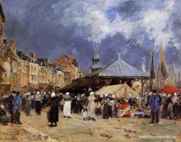 Marknad i Trouville Marknad i Trouville