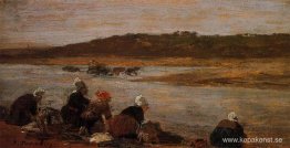 Laundresses on the Banks of the Touques (The Effect of Fog) Laundresses on the Banks of the Touques (The Effect of Fog)