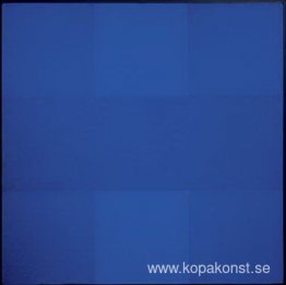 Abstrakt målning: Blå Abstrakt målning: Blå