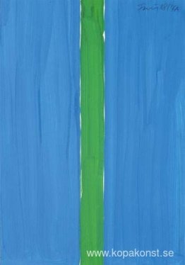 Blå och grön sammansättning Blå och grön sammansättning