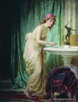 Damen på morgontoaletten Damen på morgontoaletten