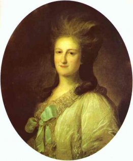 Porträtt av Varvara Ermolayevna-Novosiltseva Porträtt av Varvara Ermolayevna-Novosiltseva