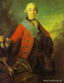 Porträtt av storhertig Peter Fedorovich, senare kejsare Peter II Porträtt av storhertig Peter Fedorovich, senare kejsare Peter II