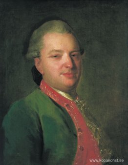 Porträtt av poeten Vasily Maykov Porträtt av poeten Vasily Maykov