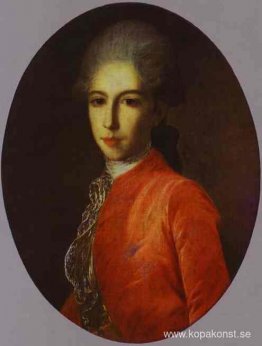 Porträtt av prins Ivan Bariatinsky som ungdom Porträtt av prins Ivan Bariatinsky som ungdom