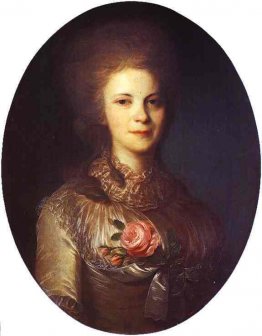 Porträtt av V.N.Surovtseva Porträtt av V.N.Surovtseva