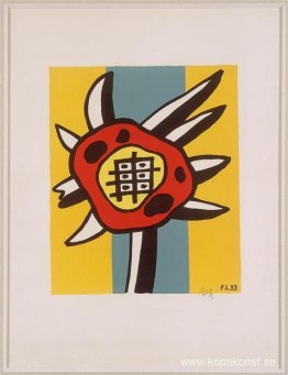 Solros på en gul bakgrund Solros på en gul bakgrund